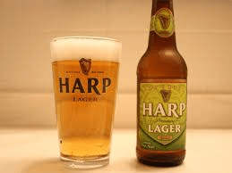 1 a pint of harp