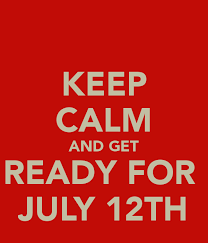 1 keep calm and get ready for the 12th