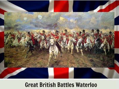 battle of waterloo with text resized