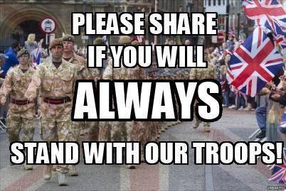 Troops Always support
