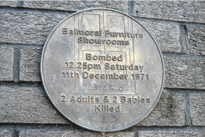 balmoral funiture plaque