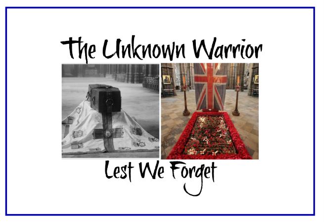 unknown soldier blog header